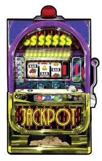 Unbranded Cutout: Slot Machine