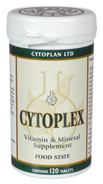 Cytoplex is a broad based multivitamin and mineral formulation. Cytoplex places a strong emphasis on