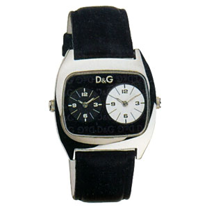D&G Dig It Dual Time Mens Strap Watch