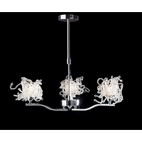 Unbranded DAACH0350 - 3 Light Polished Chrome Ceiling Light