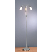 Unbranded DAARE4946 - Satin Chrome Floor Lamp