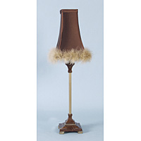 Unbranded DABAR4347 X - Mahogany Table Lamp