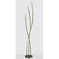 Unbranded DACOO4975 - Antique Brass Floor Lamp
