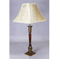 Unbranded DACOR4380 X/LSSG12 X - Polished Wood Table Lamp