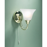 Unbranded DADER07 - 1 Light Polished Brass Wall Light