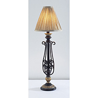 Unbranded DAELE4335 X - Brown and Gold Table Lamp