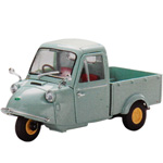 Japanese model maker Ebbro has announced that they`ll be making the Daihatsu Midget in 1/43 scale.
