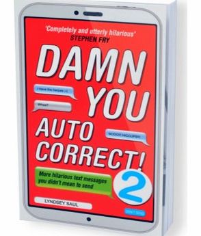 Unbranded Damn You Auto Correct! Book - New Edition 4862CX