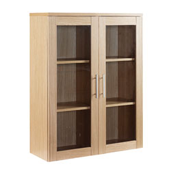 Unbranded Dams - Sherwood  Double Glass Bookcase