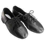 Unbranded Dance Now Black Full Sole Leather Jazz Shoe 3