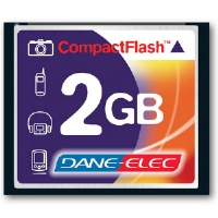 Unbranded Danelec 2GB Compact Flash card