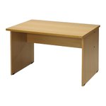 Danish Wood Veneer 140cm Desk With Panel