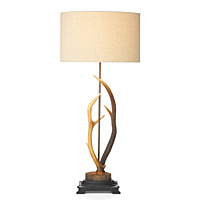 Unbranded DARANT4229 - Rustic Brown Table Lamp