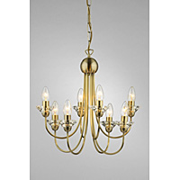 Unbranded DARBEL0875 - Antique Brass Hanging Light