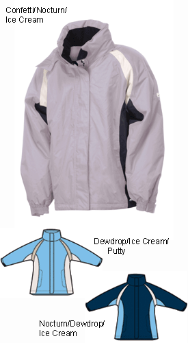 The Dare2be Poise Ski and Snowboard Jacket is a hy