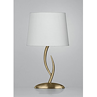 Unbranded DARELK4075 - Antique Brass Table Lamp