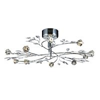 Unbranded DARFRY4850 - Chrome and Crystal Ceiling Light