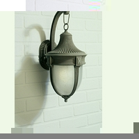 Unbranded DARIC1561 - Large Old Iron Outdoor Wall Light