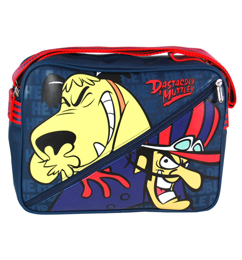 Unbranded Dastardly And Muttley Retro Messenger Bag
