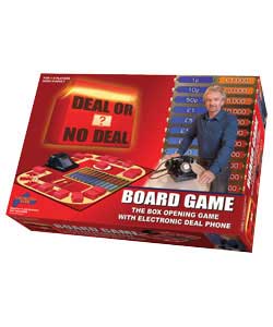 Play the new hit TV game show at home. 22 Deal or No Deal boxes, an electronic banker, its all
