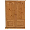 Devon Pine all hanging midi wardrobe furniture