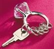 Unbranded Diamond Ring Keychain: As Seen