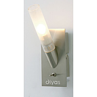 Unbranded DIIL20340 - Satin Silver Wall Light