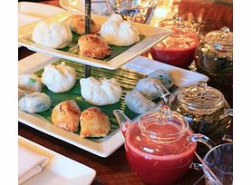 Unbranded Dim Sum Afternoon Tea for Two with Cocktails at