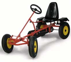 The most popular Dino kart. The ZF in the name gives you the system that allows you to switch from