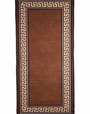 This beautifully finished set of Diplomat Greek Key mats are a welcomed addition to your home. The luxurious deep chocolate brown tones and enchanting Greek pattern combined with the high quality. hard wearing nylon. makes this stylish piece a bold s