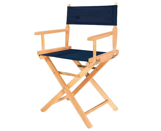 Unbranded Directors Chair Blue