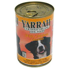 This certified organic dog food is completely free from chemical aromas, colourings, flavourings, pr