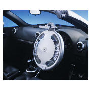 Unbranded Disklok Steering Lock Silver