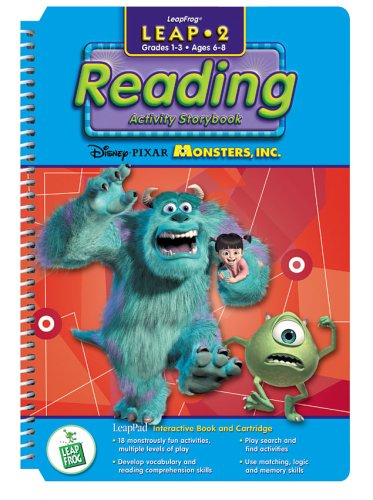 Disney/Pixar Monsters- Inc. - LeapPad Interactive Book- LeapFrog