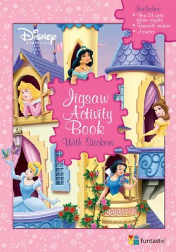 Disney Princesses Jigsaw Activity Book, Funtastic Publishing toy / game
