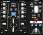 Unbranded DJ Tech 2-Channel USB Mixer with 16 DSP Effects