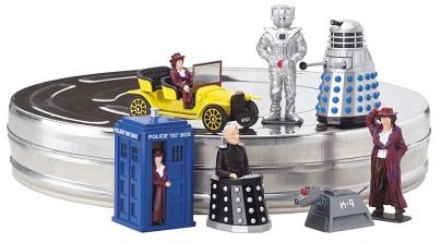Doctor Who - Bessie, Dalek, Tardis, Davros, & Dr C