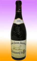 DOMAINE LUCIEN BARROT - Chateauneuf du Pape 2001 75cl Bottle