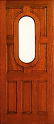 Unbranded DOOR HARDWOOD ACACIA DOWEL 78x30