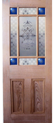PITCH PINE DOWNHAM GLAZED SEE NOTE BELOW DOOR.THE THICKNESS OF THIS DOOR IS 35mm AND IS AVAILABLE