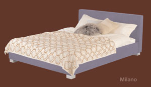 Dorlux- Sensations-Milano- 4FT 6" Mock Suede Bed