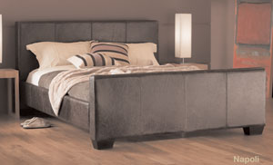 Dorlux- Sensations-Napoli- 4FT 6" Leather Bed