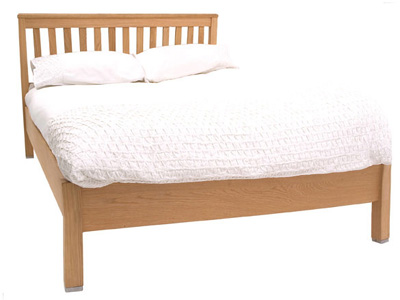 DOUBLE BED 5 SLATTED ALBA