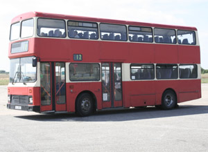 Unbranded Double decker bus driving session