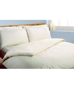 Double Duvet Cover Set - Cream