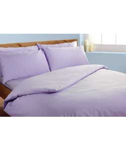 Double Fitted Sheet - Lilac