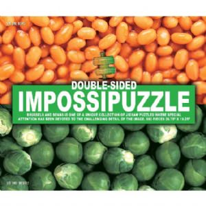 Unbranded Double-Sided Impossipuzzle Jigsaw - Baked Beans