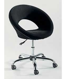 Unbranded Doughnut Chair- Black