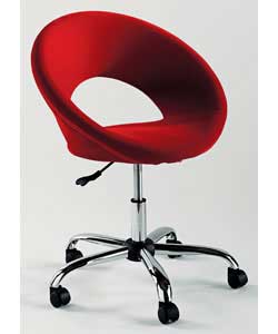 Unbranded Doughnut Chair- Red