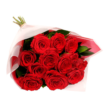 Unbranded Dozen Red Rose Gift Wrap International - flowers